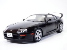 TOYOTA SUPRA MK4 noir 1/18 A80